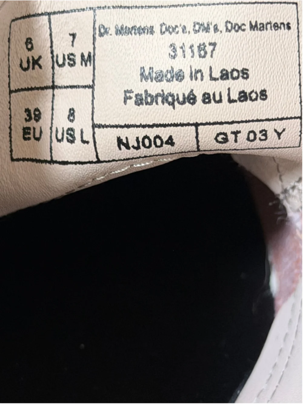 Dr. Martens pre owned